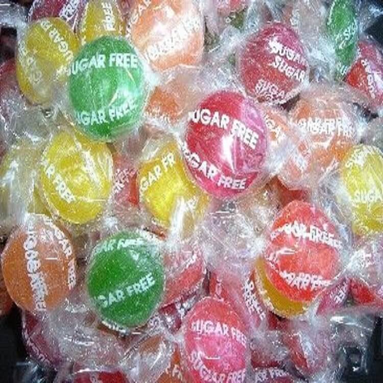 Primrose Sugar Free Assorted Fruit Discs Hard Candy